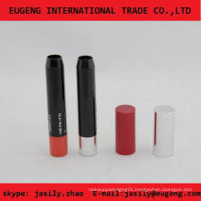 New shining slim plastic lipstick tube